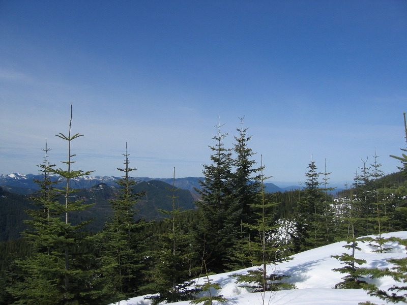 To the North-West