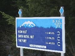These trails are very well signed