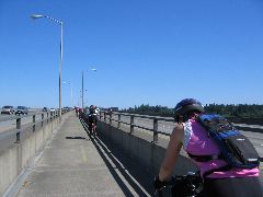 the only good thing about the I-205 bike path... is that it's there
