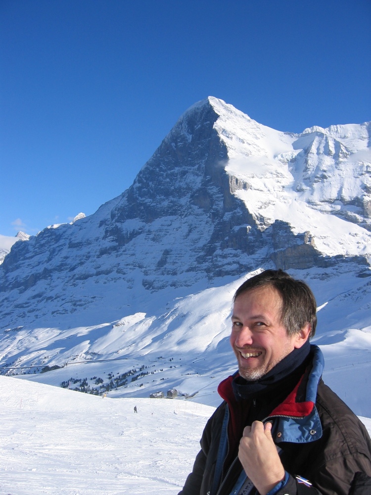 Oscar vor Eiger