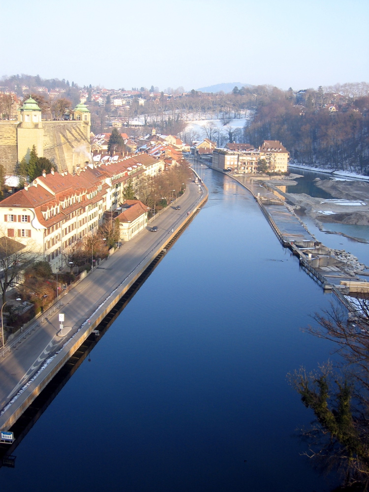 Aare from Kirchenfeldbrücke