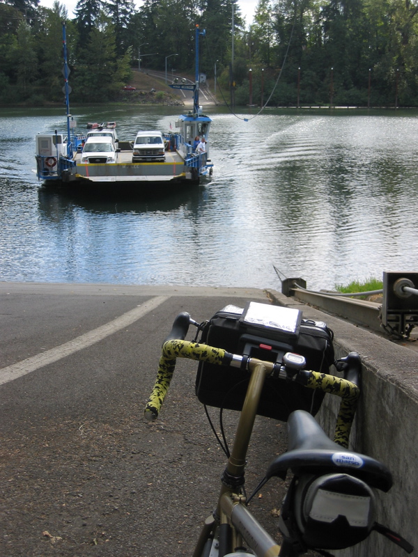 Waiting for the Canby ferry