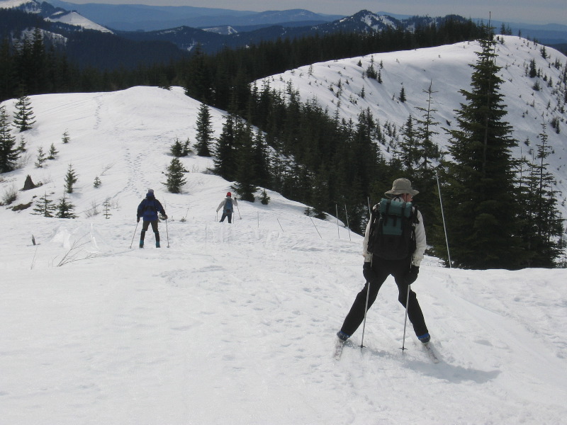 leaving High Hut