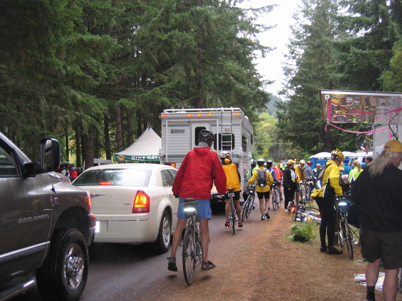 leaving camp at Dorena Lake