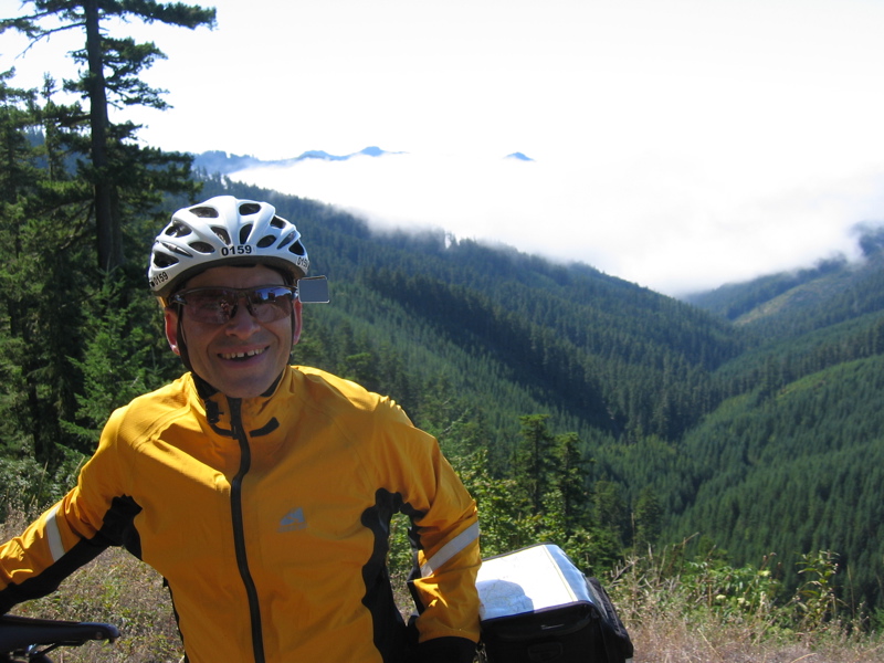 Andrew at the summit