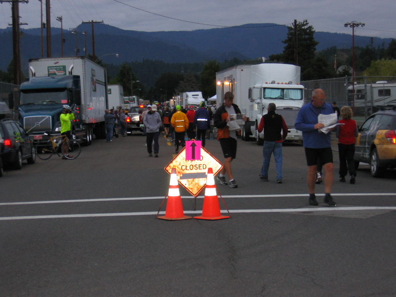for a night, Cyclists own Oakridge