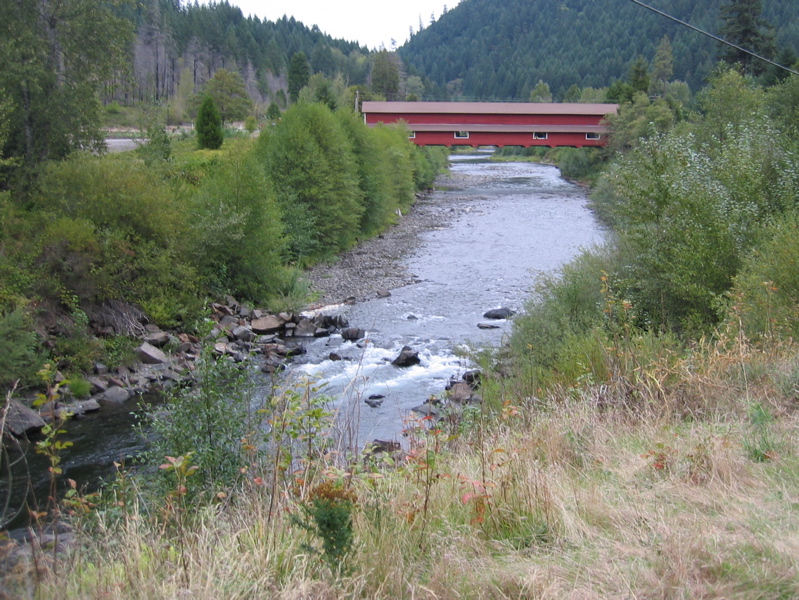 West Fir covered bridge