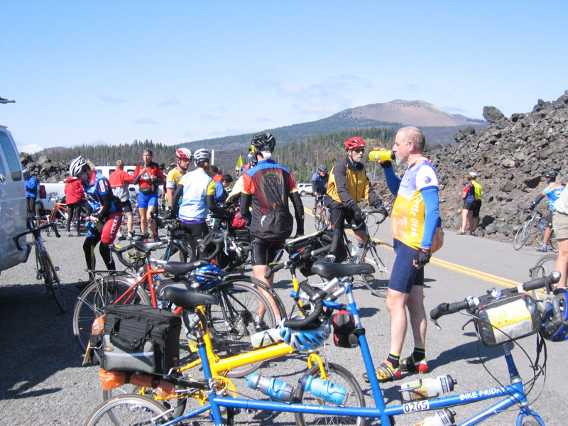 at the top of McKenzie Pass