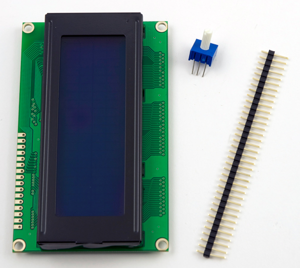 Unassembled LCD kit