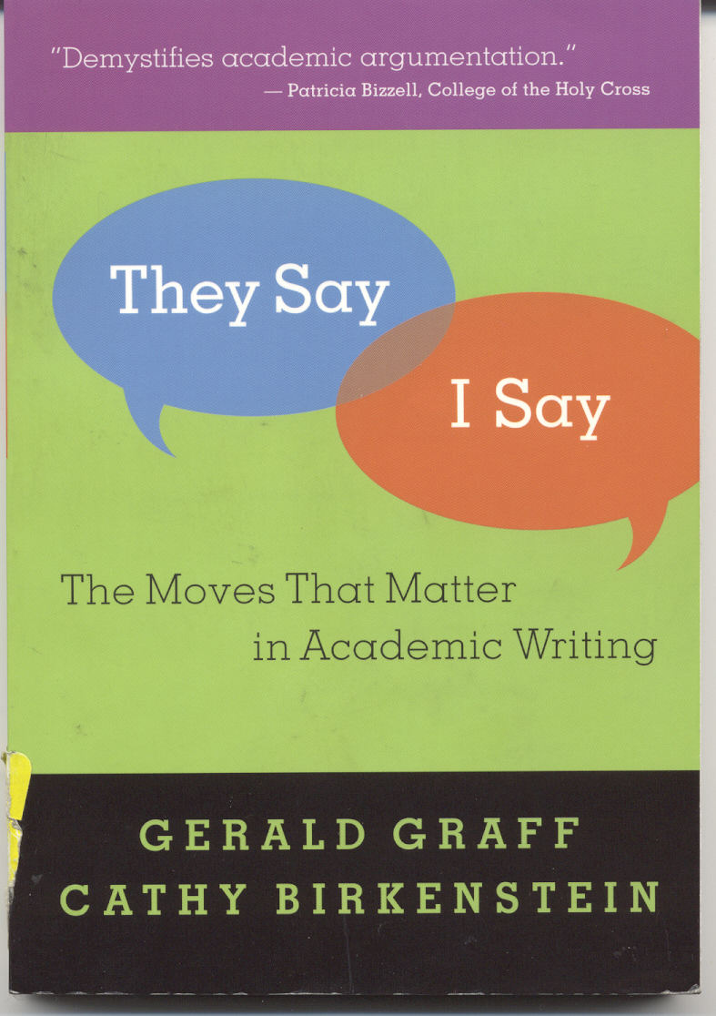 Chapter 11 they say, i say summary | writing and rhetoric