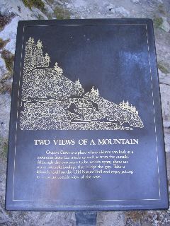 "Two Views" plaque