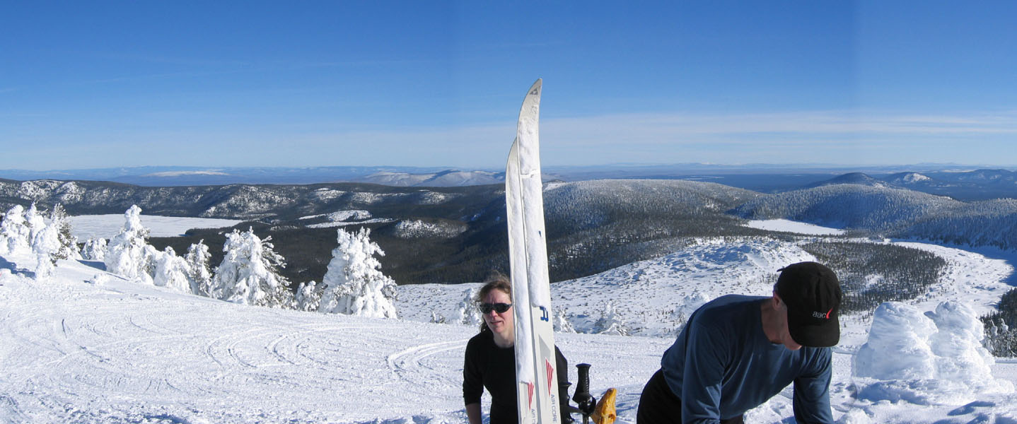 Avis and Lorin on Paulina Peak