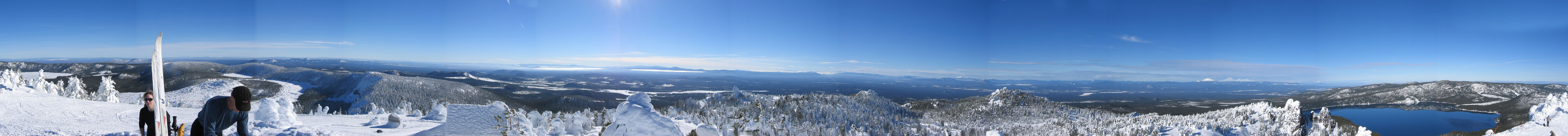 Paulina Peak Panorama complete