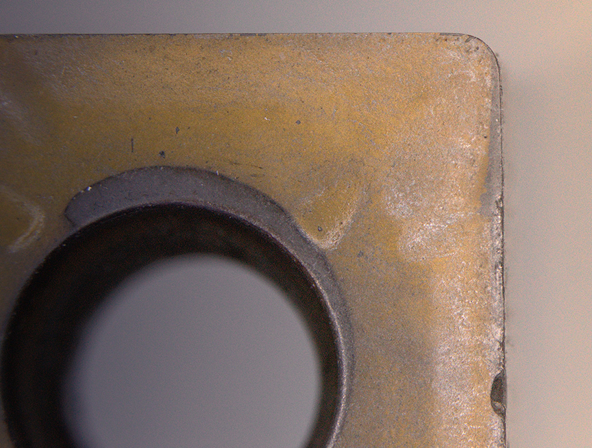 Photo of cutting insert used by Boeing