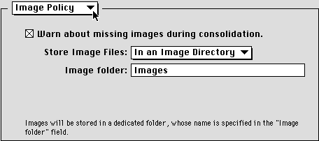 CHP Site File Image Policy Screen Shot 